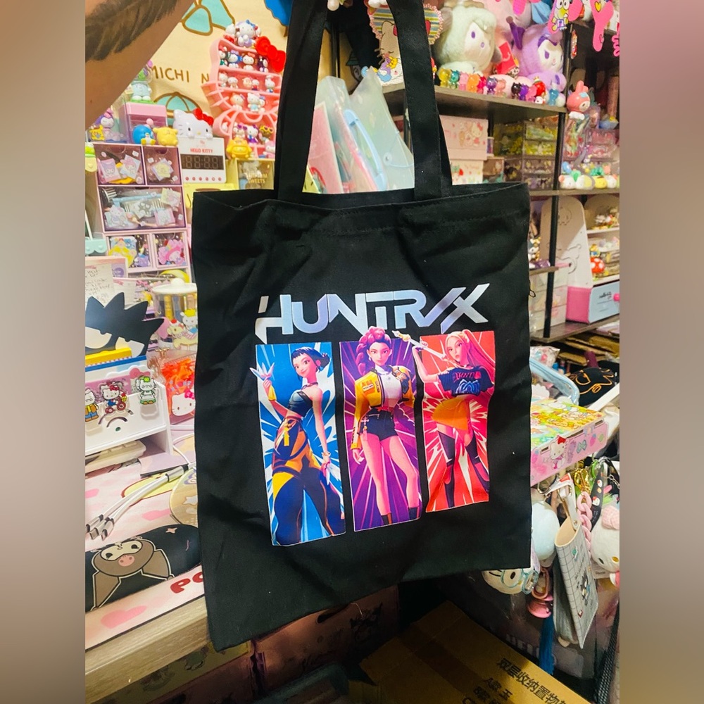 Huntrix tote bag